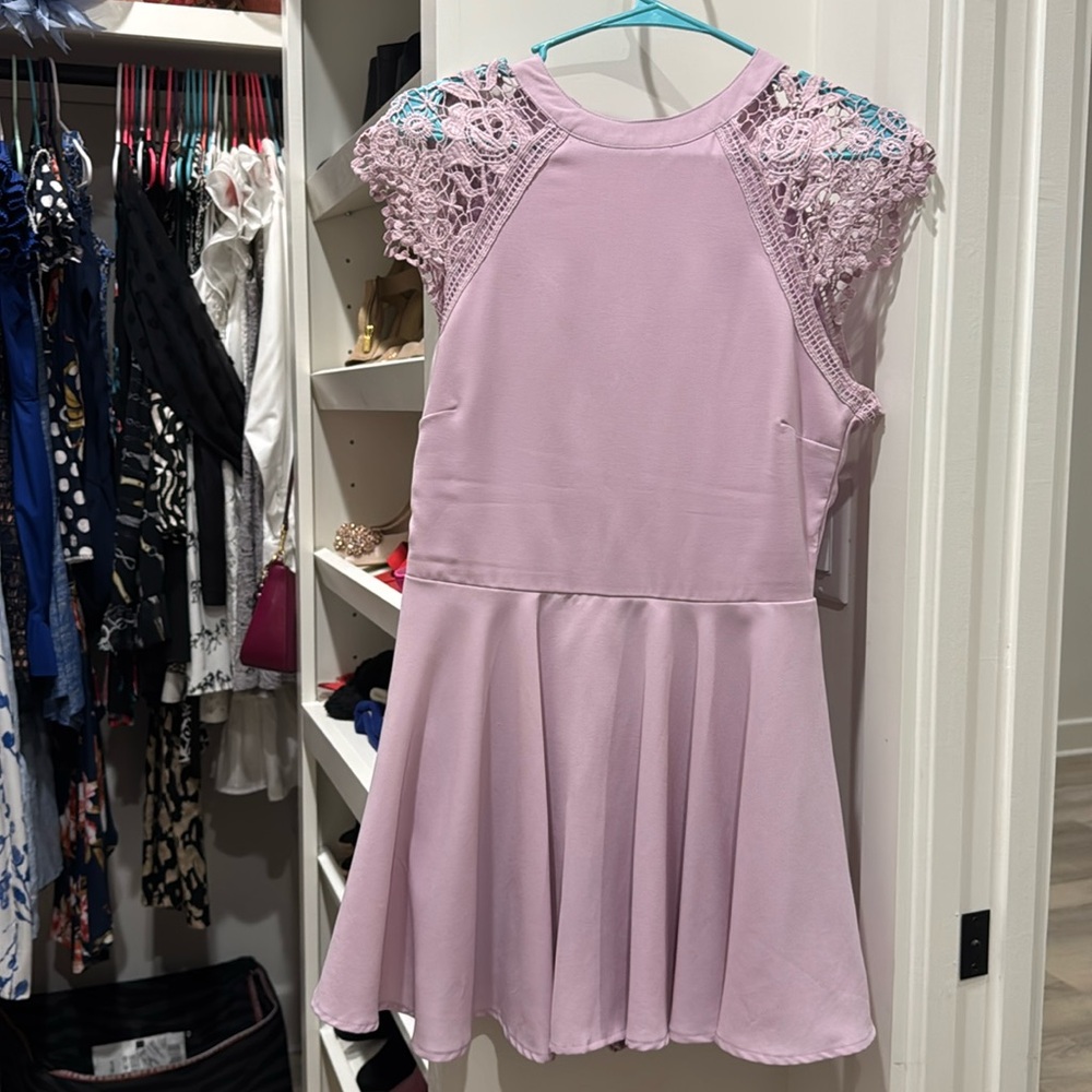 Lavender romper size medium